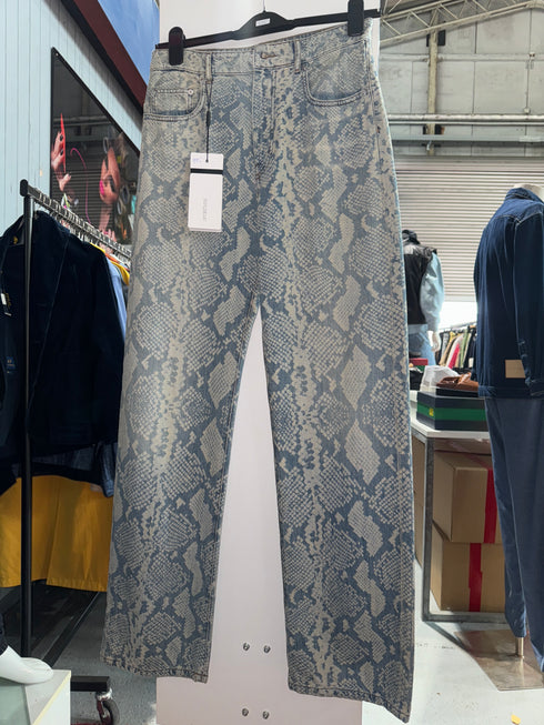Sportmax Jeans Schlangenoptik